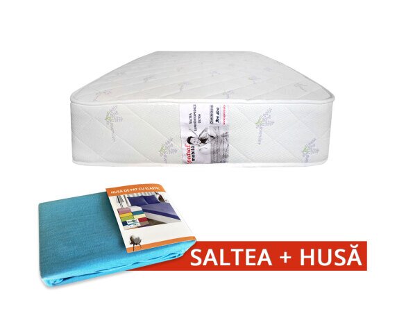 Set Saltea Spectral SuperOrtopedica Ultra 900x1900 + Husa cu elasatic